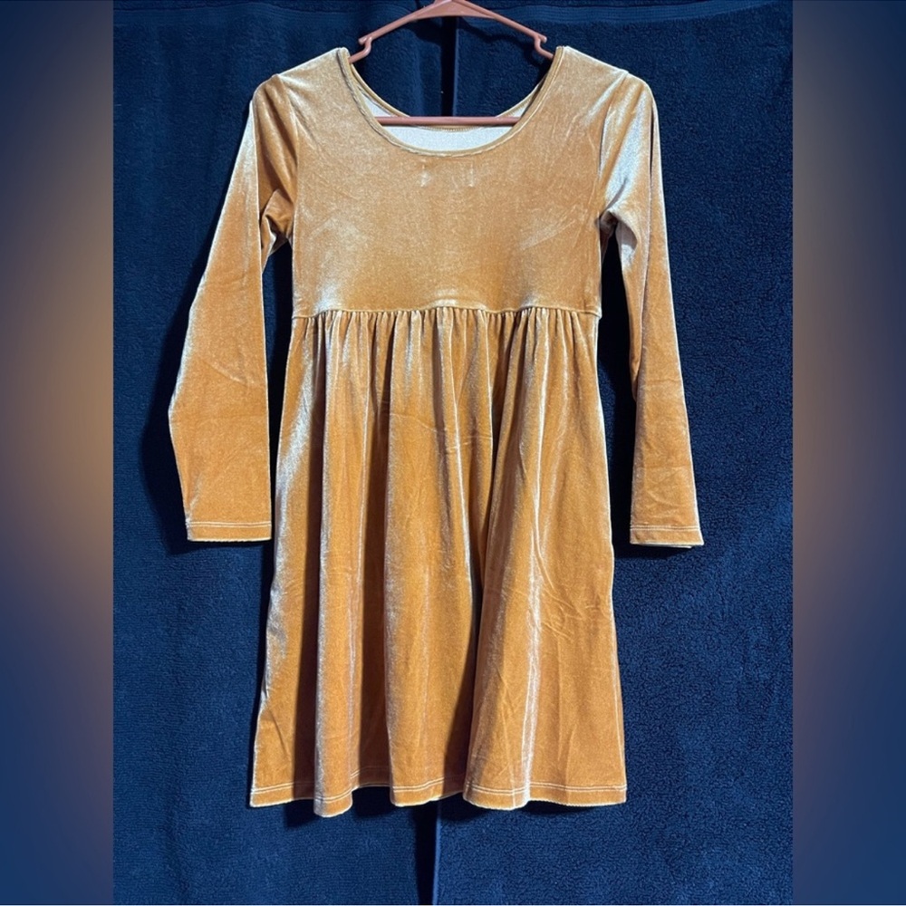 Old Navy Shimmering Gold Dress